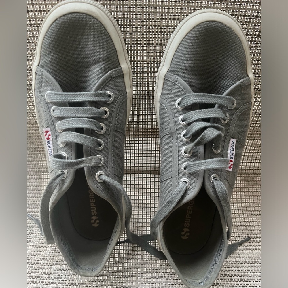 Superga Gray Unisex Sneakers USW = 9 / USM = 7.5